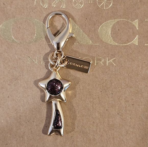 Coach Purple Star charm - Picture 5 of 6